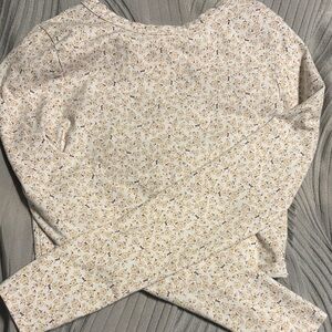 EST PAC 1980 Floral Print Top